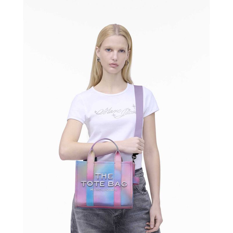 MARC JACOBS The Airbrush Canvas Small Tote Bag image number 1